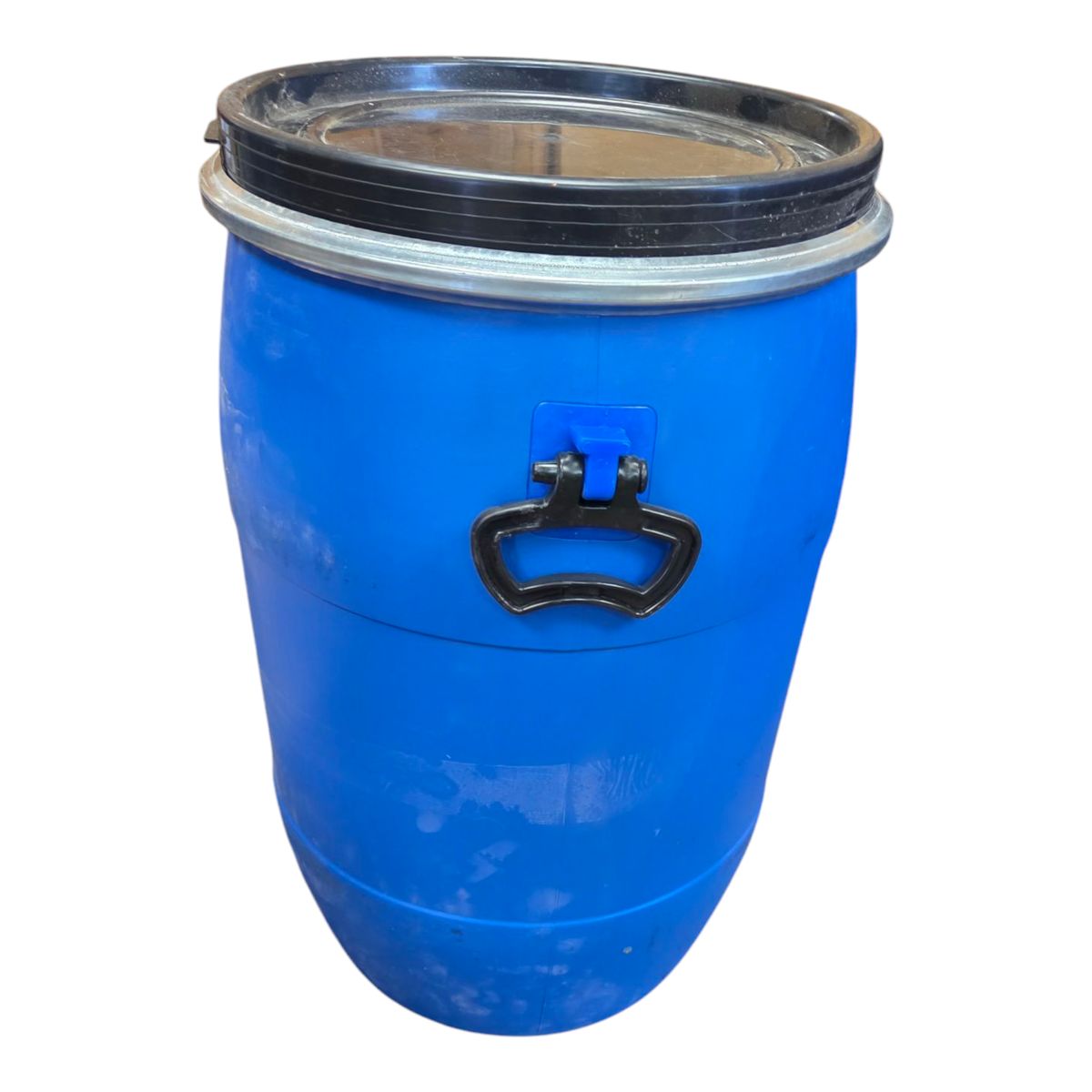 15-Gallon Plastic Barrel - Closed Top