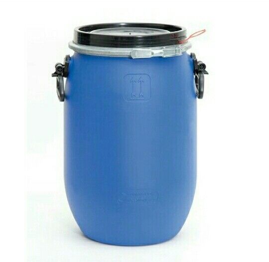 15-Gallon Plastic Barrel - Closed Top additional view