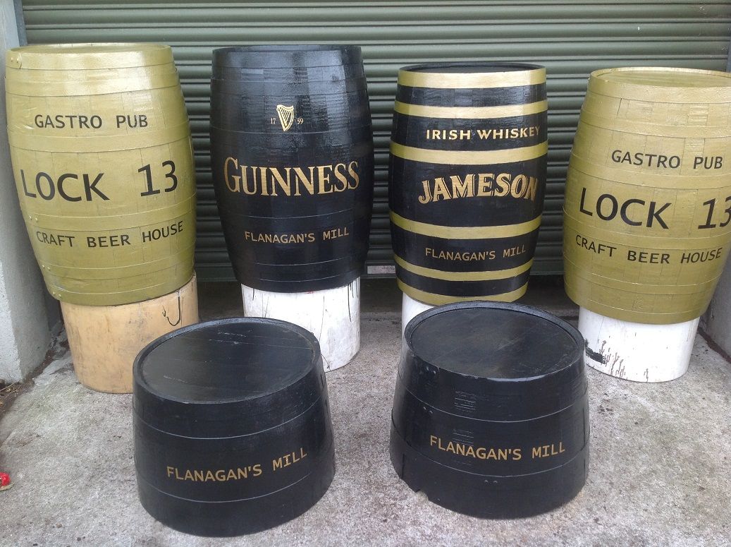 3-Gallon Decorative Barrel additional view