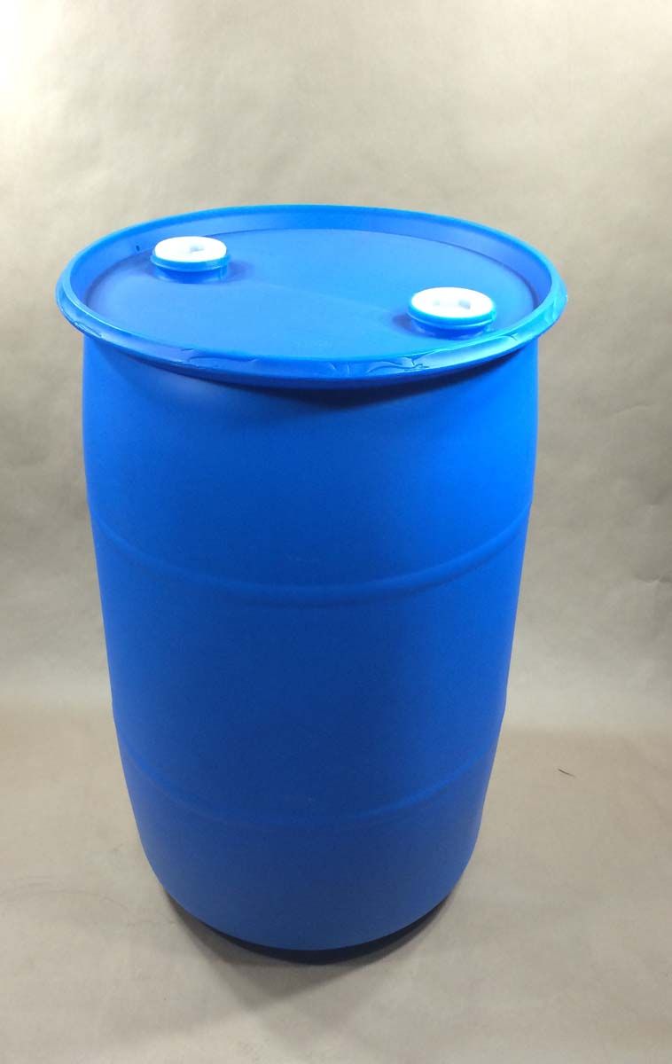30-Gallon Plastic Barrel - Closed Top