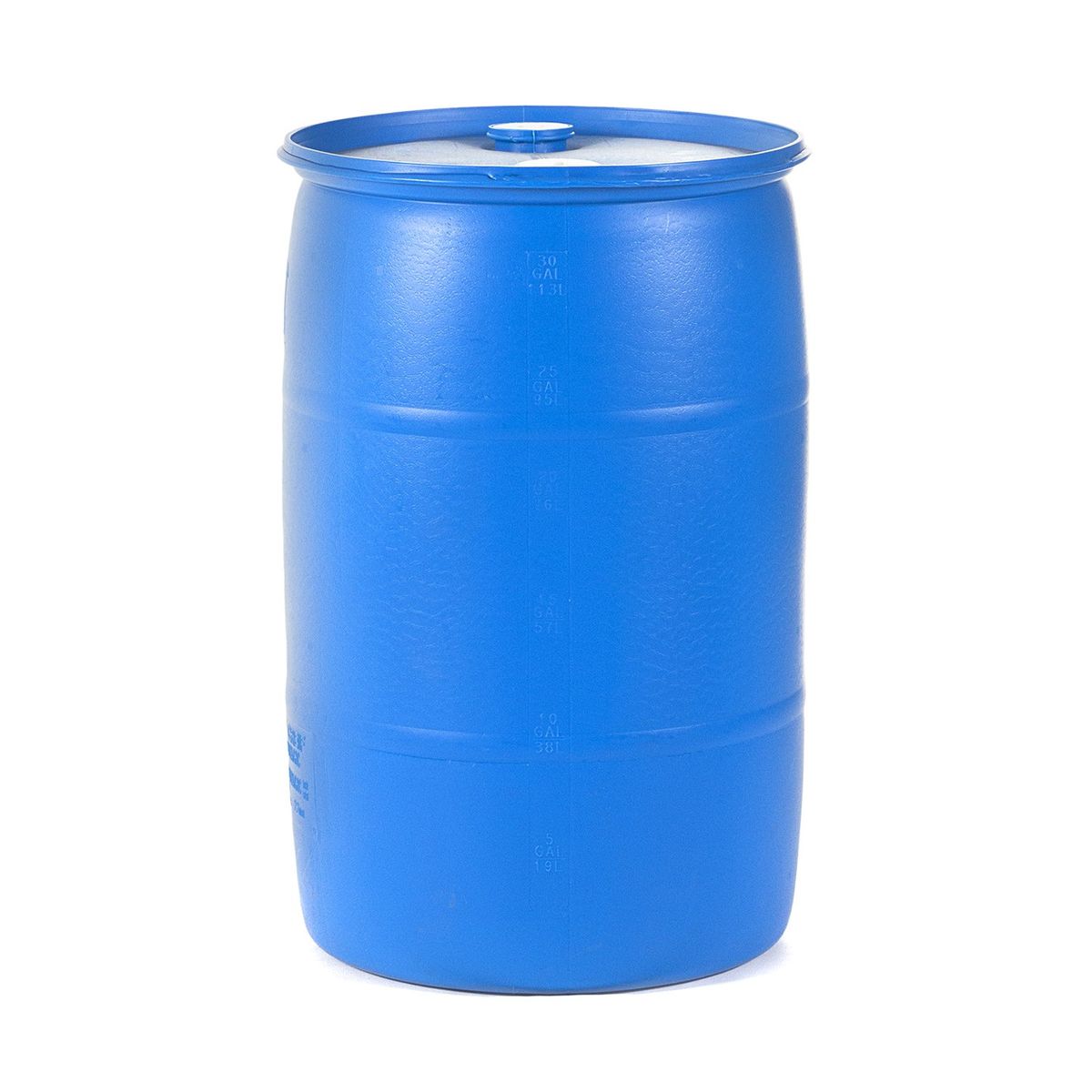 30-Gallon Plastic Barrel - Closed Top additional view