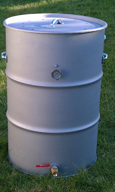 55-Gallon Burn Barrel with Lid additional view