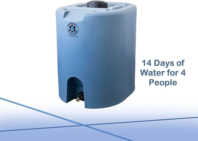 55-Gallon Water Barrel - Emergency Storage additional view